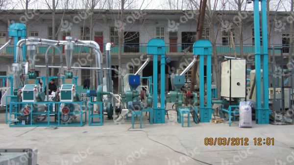 10tpd corn flour milling plant