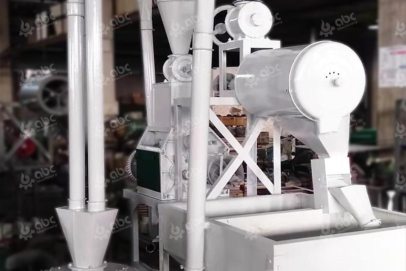 1tph Wheat Flour Mill Machine to America