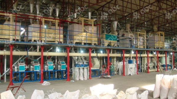 200tpd corn grit mill machine