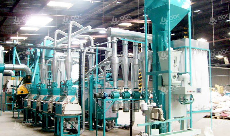 20TPD Maize Flour Mill Machinery