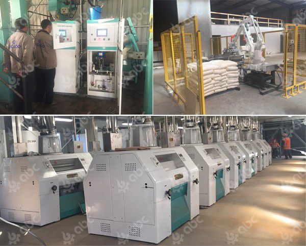 automatic wheat flour machine