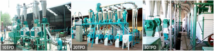 Small Scale Wheat Flour Mill Plant