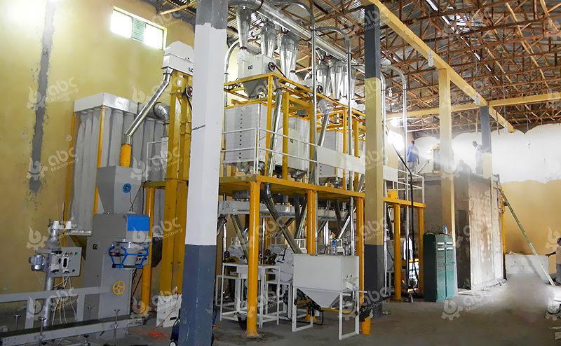 Wheat Flour Mill Machine in Nigeria