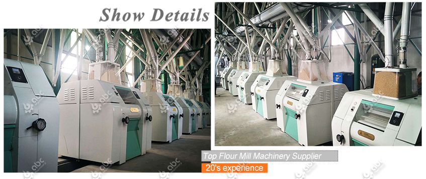 wheat flour milling machines at factory price