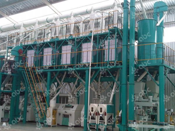 100tpd corn mill machine