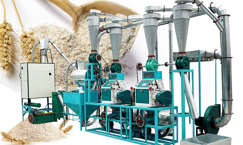 10tpd mini wheat milling machine