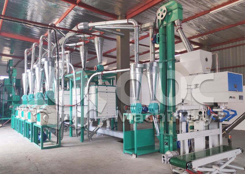 commercial small maize processing machine factory price for sale