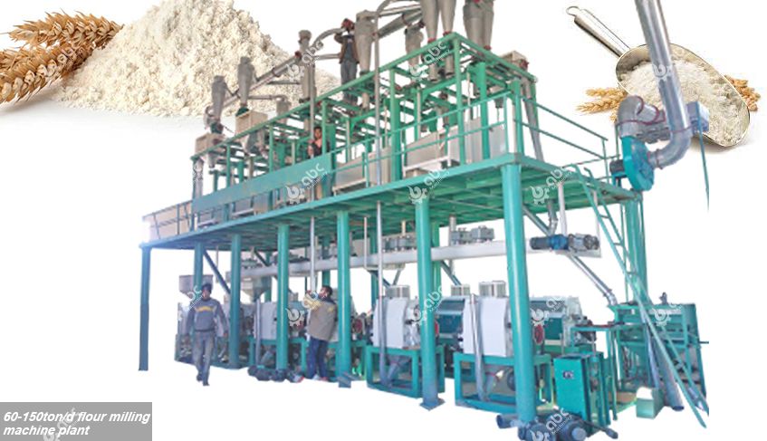 60ton wheat flour milling