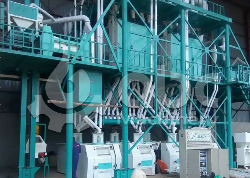 cost of 80 tons wheat flour mill machine