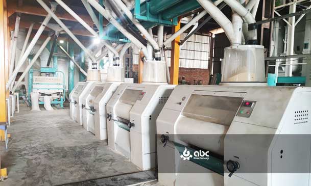 maize flour mill machine at factory price in india