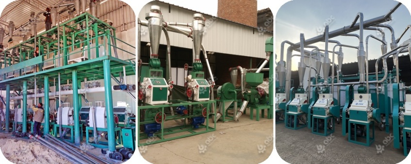 Commercial complete flour mill machinery