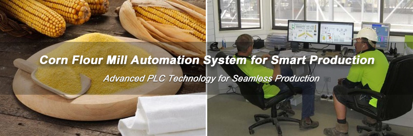 Intelligent corn flour mill automation and PLC control manufacturer