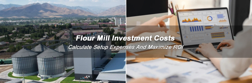 Flour mill investment cost Pakistan, affordable machinery and setup sale