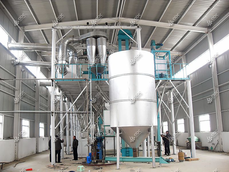 flour mill plant project by abc machinery