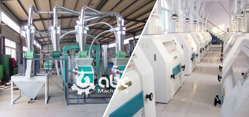 mini large flour mill at low cost