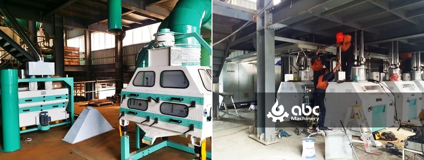 large commercial flour mill plant project report