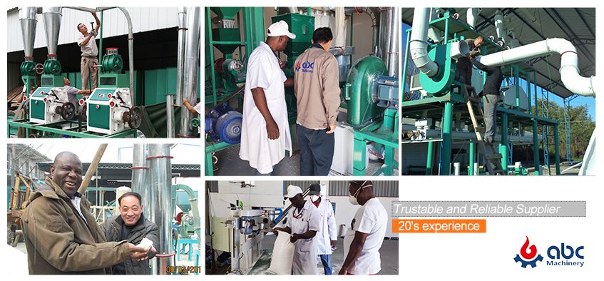 Installation and Commissioning of Small Flour Mill