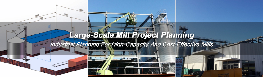 Large-scale flour mill project planning Pakistan, industrial plant construction cost