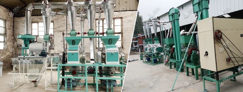corn flour mill machine for home price