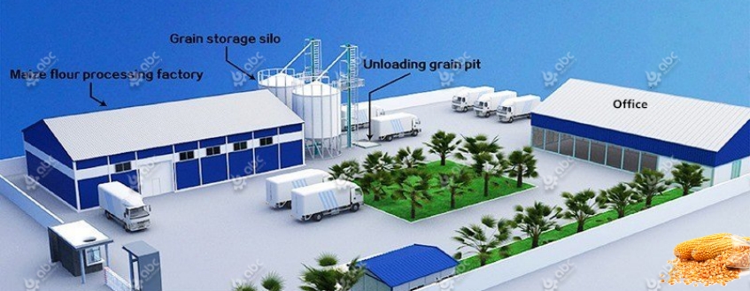 corn flour production plant cost