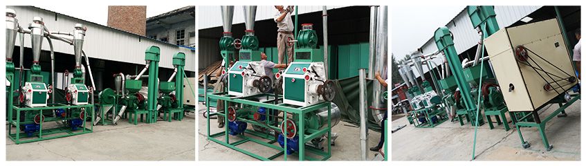 Small Maize Flour Milling Machine
