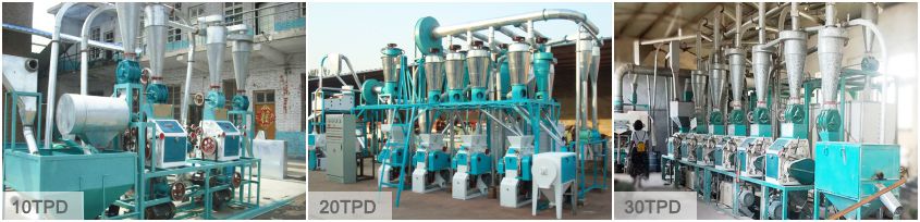 Small Size Wheat Flour Mill Plant