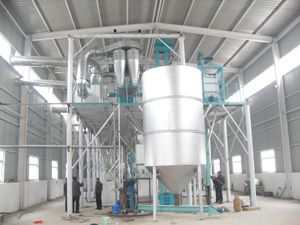 storage silo for 100t corn flour mill plant
