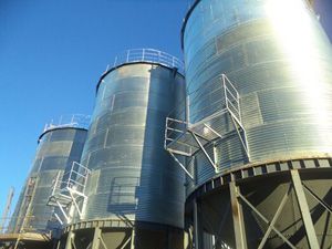 storage silo in 160t wheat flour plant New Zealand