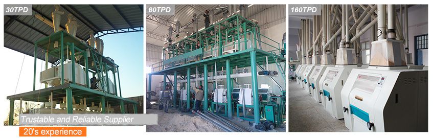 Wheat Flour Mill Project Installation